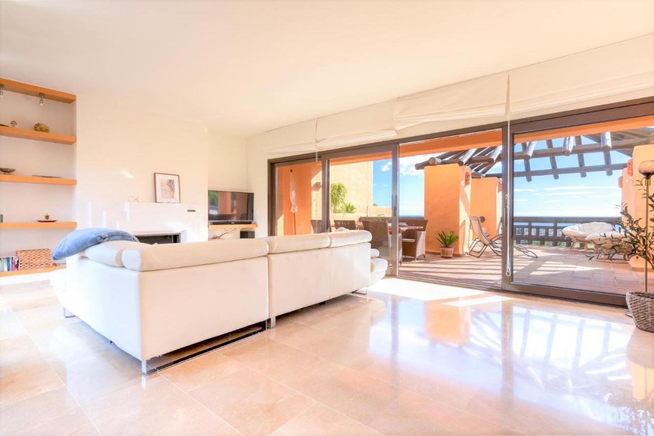 9 Penthouse With Amazing Sea Views, Close To Golf Manilva Duquesa Εξωτερικό φωτογραφία